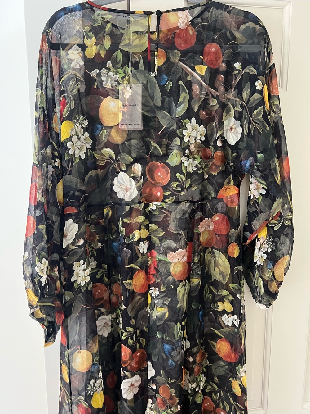 DOEN Oliana Silk Dress - Orchid Harvest - Picture 6 of 9